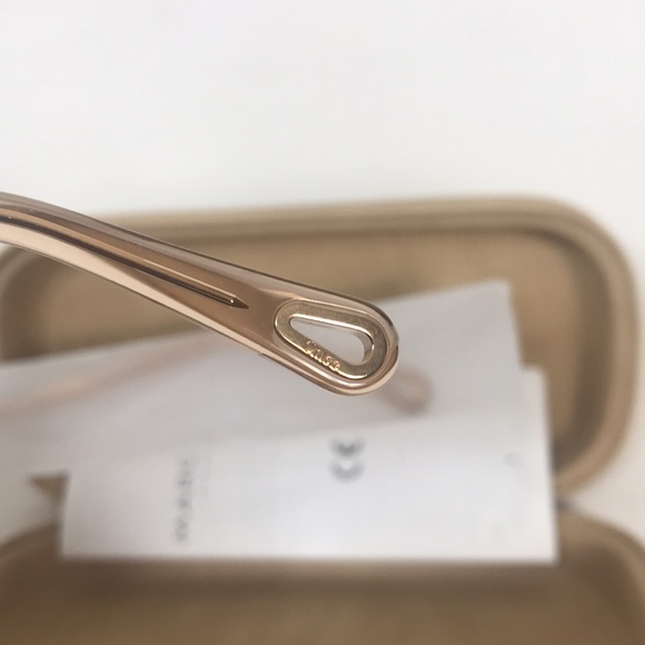 Chloe CE152S Sunglasses Rose Gold / Brown - Picture 6 of 7